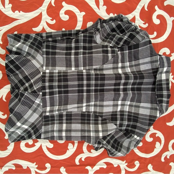 Toybox Plaid Short Sleeve shirt made in USA size large - Picture 9 of 9